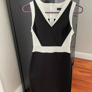 Banana Republic Black and White Pencil Dress, 2P